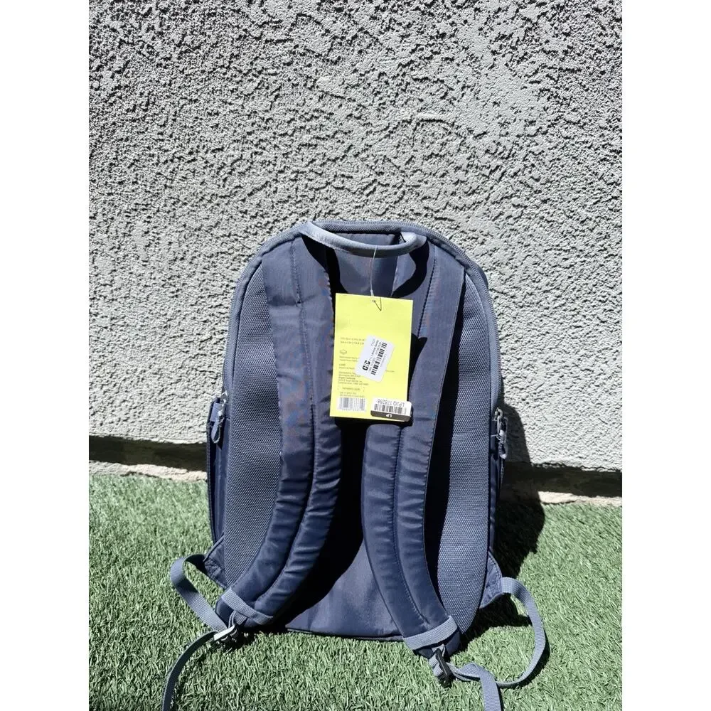 All In Motion, Large Backpack With Four Compartments Dark Blue Brand 21L New